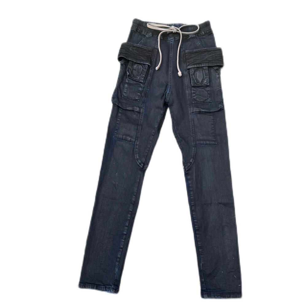 Rick Owens Inspired Dark Dust Wax Jeans 26